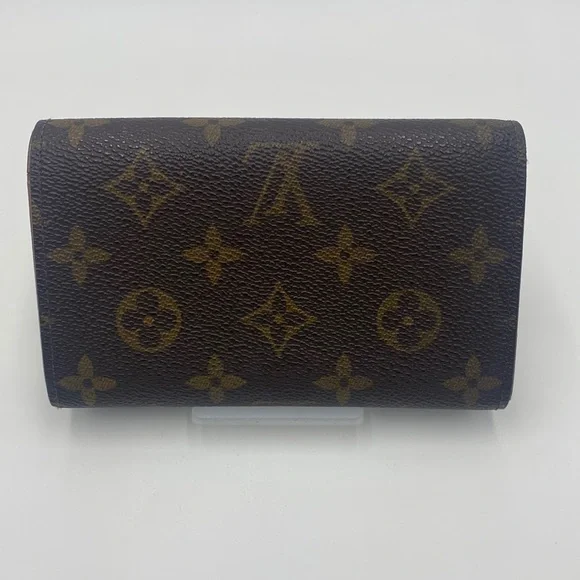 💯 AUTH. Louis Vuitton monogram Porte monnaie tresor wallet - Picture 2 of 16